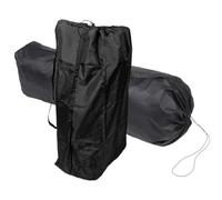 NOLITOY Bolsa para Carrito de Ñiño de Tela Negra, 2 Piezas Cierre Ajustable y Doble Correa, Compatible Mayoría de Cochecitos, Adecuado para Viajes y Control en Puerta de Aerolínea