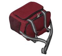 NOLITOY Bolsa Térmica de Almuerzo Grande 15l Aislante Prueba de Fugas, Color Vino, para Picnic, Oficina y Senderismo, Fiambrera Reutilizable para Comida Correa Ergonómica y Aislamiento