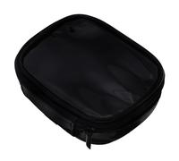 NOLITOY Bolsa Transparente de Maquillaje Portátil con Neceser Compacto para Viaje Organizador Ligero para Cosméticos y Artículos de Aseo para Mujer y Camping