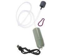 NOLITOY Bomba de Oxígeno USB para Acuario Mini Aerador Portátil con Burbujeo Estable y Volumen Uniforme Fácil Instalación para Peceras Pequeñas y Medianas Uso Doméstico y Color Aleatorio