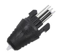 NOLITOY Boquilla de Repuesto para Bolígrafo 3d de 5v, Punta de Plástico Durable Compatible Múltiples Marcas, Recarga para Impresión Precisa y Fácil Mantenimiento en Fabricación Aditiva