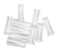 NOLITOY Borlas Transparentes para Cordón de Persianas Romanas Accesorios para Cortinas 10 Piezas Extremo de Tiro para Control de Luz y Privacidad Repuesto para Persianas Enrollables