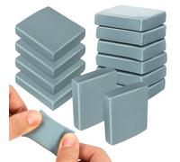 NOLITOY Borradores Amasables para Artistas 12 Unidades, Borrador Moldeable para Dibujo y Pintura, Goma de Borrar Suave para Manualidades y Uso Escolar, Material Seguro y Resistente