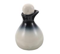 NOLITOY Botella Difusora de Aceite Cerámica con para Aromaterapia Frasco Dispensador Pequeño y Portátil para Aceites Esenciales Perfumes y Spa Diseño Hermético para Preservación Prolongada
