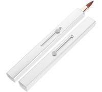 NOLITOY Brochas Para Labios Retráctiles 2 Unidades Tamaño Pequeño Aplicador De Brillo y Corrector Labial Para Mujer Portátil Tapa Para Maquillaje Diario