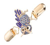 NOLITOY Broche Clip para Chal de Aleación Liviana Diseño Búho Retro Accesorio Creativo para Suéter y Cárdigan Clip para Ropa Femenina Adecuado para Sujetar Prendas Sueltas en Fiestas