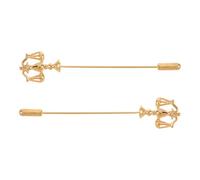 NOLITOY Broche de Libra Metálico Dorado de 2 Piezas Accesorio Unisex para Solapa de Traje y Camisa Símbolo de Justicia para Abogados y Estudiantes de Derecho Elegante para Eventos y