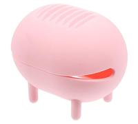 NOLITOY Caja de Almacenamiento de Huevos de Maquillaje para Esponjas de Belleza Contenedor de Silicona Portátil para Esponjas de Maquillaje para Viajes y Organización de Cosméticos