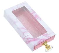 NOLITOY Caja De Pestañas Caja De Pestañas Postizas Contenedor Pegamento De Pestañas Delineador De Ojos Líquido Mini Cepillo De Pestañas Extensión De Pestañas Kit De Limpieza Cinta Gel