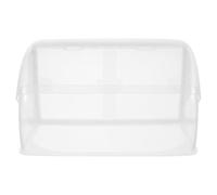 NOLITOY Caja Protectora para Enchufes Dobles Tipo 86 Tapa de Enchufe de Pared Transparente Adhesiva Diseño Angular Antisalpicaduras para Uso Exterior y Baño