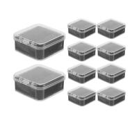NOLITOY Caja Protectora Transparente de Pvc para Cartuchos At3600l, Estuche de Almacenamiento para Agujas de Tocadiscos, Paquete de 10 Unidades, Adecuado para Djs y Viaje