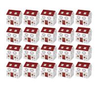NOLITOY Cajas De 20 Piezas caja de de la casa wedding decoration box bombonera candy box favores de boda revelar presenta cajas bolsas de de dama de honor carta blanca