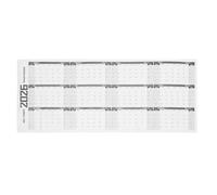 NOLITOY Calendario de Pared Grande con Papel Grueso Resistente Planificador Mensual Anual para Organización Académica y Hogar Cartel Colgante con Vista Completa del Año para Planificación