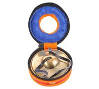 NOLITOY Campanas de Platillo de Cobre para Meditación y Yoga Instrumento de Percusión Manual Ligero y Compacto Campanas para Terapia de Sonido y Mindfulness