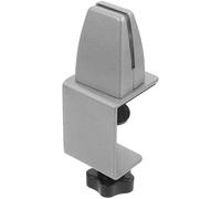 NOLITOY Clip Plata de Aleación de de Escritorio Divisor Ajustable Tipo B, Instalación sin Taladro, Soporte para Pantalla Vertical 1 Unidad en Oficina