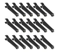 NOLITOY Clips de Ventilación para Ambientador de Coche en Forma de U Color Negro 30 Unidades Clip para Aire Acondicionado Compatible Salidas de Aire Fijación Segura y Perfil