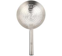 NOLITOY Colador de Acero Inoxidable de 24 CM Cuchara Espumadera Gruesa para Filtro de Aceite y Fideos Fritos Utensilio de Cocina Resistente al Calor para Cocina Doméstica y Profesional