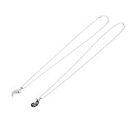 NOLITOY Collares Tai Chi Ying Yang para Parejas y Mejores Amigas de Colgantes de Aleación Segura Ligero y Duradero Regalo Romántico para Él y Ella Diseño de y Amistad