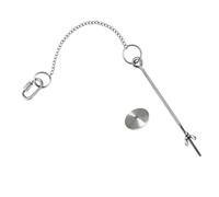 NOLITOY Comedero Gallina Colgante Acero Inoxidable Resistente Duradero para Aves con Soporte para Frutas Verduras y Carne Herramienta Alimentación para Pollos y Pájaros Pequeños