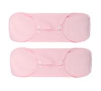 NOLITOY Compresa Posparto Ultrafina Reutilizable 2 Unidades Algodón Absorbente Lavable Protección Antifugas Diaria para Recuperación Postnatal Cuidado Femenino Mamás