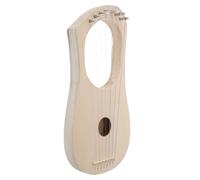 NOLITOY Contrabajo de Madera Instrumento Musical de Cuerda Crea Tu Propia Arpa de Lira para Principiantes Amantes Música y Amigos Arpa de Lira Tradicional