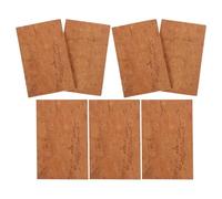 NOLITOY Corchos de Repuesto para Tudel de Saxofón Tenor, Alto y Soprano, Láminas de Corcho 61x41 Mm, 7 Piezas, Accesorios para Reparación y Mantenimiento de Instrumentos de Viento