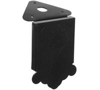 NOLITOY Cordal y Diseño Decorativo de Flores con Tapa Removible Triangular de 8 Cuerdas en Color Negro para Reemplazo Rápido para Mandolina
