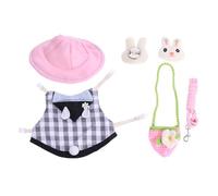 NOLITOY Correa de Chaleco para Mascotas Conjunto de Disfraz de Hámster con Correa para Paseos con Tu Pequeño Conejo o Hámster