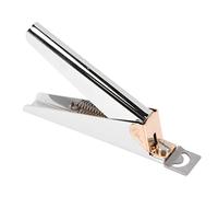 NOLITOY Cortaúñas De Acero Inoxidable u Shape Para Uñas Acrílicas Herramienta De Manicura Profesional Cortador De Uñas Falsas Para Uso Casa o Salón