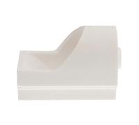 NOLITOY Crisol de Fundición de Laboratorio para Joyería Herramienta Centrífuga de Níquel Crisol Asimétrico Horizontal Tamaño Accesorio para Fundición de Metales Preciosos y Dentales