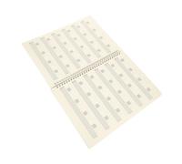 NOLITOY Cuaderno de Partituras A4 y Cuadrícula de Acordes para Guitarristas Principiantes Líneas de Pentagrama Libro de Música Papel Resistente y Portátil para Clases y Práctica Musical