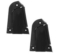 NOLITOY Cubierta de Clavijero y Placa de Alma para Guitarra Eléctrica 2 Piezas de Metal Accesorio de Mantenimiento Compatible Protección Resistente y Optimización de Sonido para