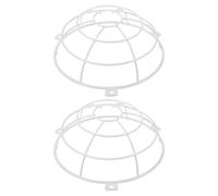 NOLITOY Cubierta Protectora Metálica para Cabezales de Rociadores contra Incendios, Jaula de Malla Resistente sin Desmontaje, 2 Piezas, Compatible Sensores 09, Protección contra