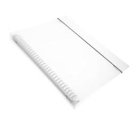 NOLITOY Cubierta Transparente para Cuaderno de Notas A4 30 Agujeros, Material Pp Fácil de Limpiar y Protege el Cuaderno para Escritura Creativa y Bocetos