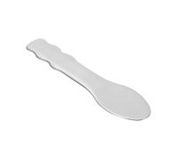 NOLITOY Cuchara de Acero Inoxidable Crema Facial y Ojos Herramienta Multifunción para Aplicar Mascarillas y Maquillaje Masajeador para Aliviar Fatiga Ocular y Mejorar Circulación