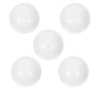 NOLITOY Cuentas de Rueda Rusa de Color Claro 12 Mm 5 Piezas para Ruleta de 8-12 Pulgadas, Bolas Redondas de Repuesto para Juego y Accesorios de Ruleta Domésticos Fiesta