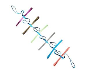 NOLITOY Cuerda de Seguridad para Pequeños Azul 38 MM de Ancho con Asas Correa Antipérdida para Guarderías y Actividades al Aire Libre Cuerda de Tracción para Grupos Infantiles