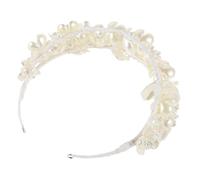 NOLITOY De Perlas Para Novias Tocado Elegante De Boda Diadema Para Accesorio De Fiesta Retro Para Mujeres y