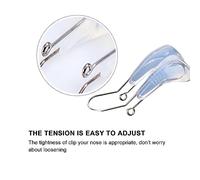 NOLITOY De Puente Nasal Clip Elevador De Nariz Para Mejorar La Forma Herramienta De Belleza Para Nariz Recta Pack De Unidades Color Blanco