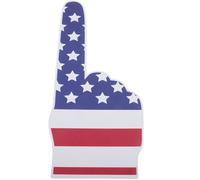 NOLITOY Dedos de Espuma para Fútbol Accesorio Deportivo de Animación Escolar Mano de Porra para Fiestas y Eventos Deportivos Color Brillante