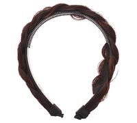 NOLITOY Diadema De Pelo Trenzada Antideslizante Para Mujer Accesorio De Moda Hebilla Gruesa Para Peinados Elegantes Ocasiones Especiales