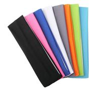 NOLITOY Diademas de Yoga Elásticas de Algodón 8 Piezas Antideslizantes Talla Única Fluorescente Bandas Cabeza Deportivas para Mujer y Niñas Accesorio Adecuado para