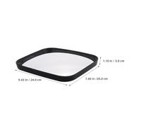 NOLITOY Espejo de Seguridad Convexo Ligero para Almacenes y Garajes Reflectante de Gran Angular para Áreas Interiores y Exteriores Móvil y Resistente para Puntos Ciegos y Vigilancia