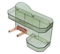 NOLITOY Estantes De Baño De Almacenamiento Para Pared Sin Perforaciones Para Jabón y Champú Con Gancho Para Artículos De Tocador Organizador De Baño