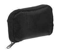 NOLITOY Estuche Organizador que Previene Daños y Pérdidas Bolsa de Tela Negra Resistente para Glucómetros para Suministros Médicos para Viajes Cortos y Uso Diario