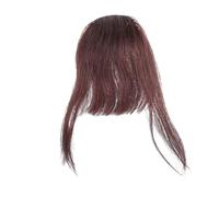 NOLITOY Extensiones De Cabello Flequillo Postizo Pelo Natural Flequillo Esponjoso Para Mujer Peluca Falso