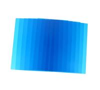 NOLITOY Filtro De Gel De Corrección Azul 30x21 Cm para Fotografía y Vídeo Profesional, Paquete 10 Piezas, Material PVC Transparente para Iluminación y Control Visual