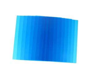 NOLITOY Filtro De Gel De Corrección Azul 30x21 Cm para Fotografía y Vídeo Profesional, Paquete 10 Piezas, Material PVC Transparente para Iluminación y Control Visual