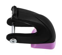 NOLITOY Freno para Patines Línea Negro y Morado Zapata de Freno de Poliuretano Resistente Tope de Talón Antideslizante para Adultos y Accesorio para Patinaje Pista Interior y Exterior