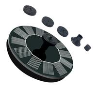 NOLITOY Fuente Solar Flotante para Jardín Pequeño 13 Cm Bomba de Agua para Fuente Solar Exterior Decoración para Estanques y Baños de Pájaros Resistente Intemperie Automática